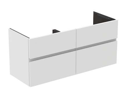 Ideal Standard Finesse - Umyvadlová skříňka, 120x44x55 cm, 4 zásuvky, matná bílá E3390Y1