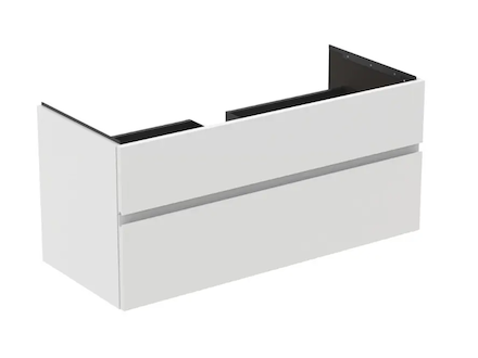 Ideal Standard Finesse - Umyvadlová skříňka, 120x51x55 cm, 2 zásuvky, matná bílá E3394Y1