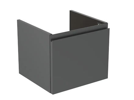 Ideal Standard Finesse - Umyvadlová skříňka, 43x40x37 cm, 1 zásuvka, matný antracit E3404Y2