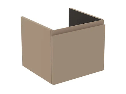 Ideal Standard Finesse - Umyvadlová skříňka, 43x40x37 cm, 1 zásuvka, Matt Greige E3404UP