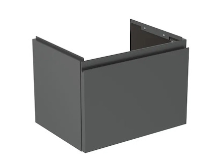 Ideal Standard Finesse - Umyvadlová skříňka, 50x38x37 cm, 1 zásuvka, matný antracit E3375Y2