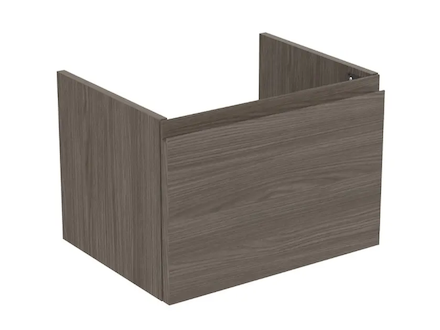 Ideal Standard Finesse - Umyvadlová skříňka, 53x41x37 cm, 1 zásuvka, Dark Elm E3408UR