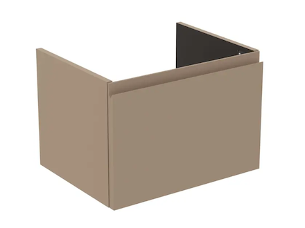 Ideal Standard Finesse - Umyvadlová skříňka, 53x41x37 cm, 1 zásuvka, Matt Greige E3408UP