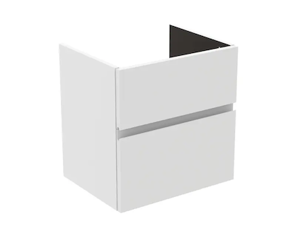 Ideal Standard Finesse - Umyvadlová skříňka, 53x41x54 cm, 2 zásuvky, matná bílá E3409Y1