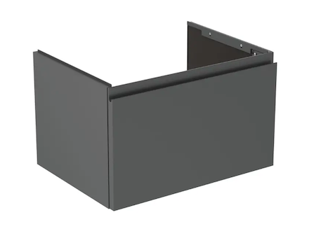 Ideal Standard Finesse - Umyvadlová skříňka, 60x44x38 cm, 1 zásuvka, matný antracit E3382Y2