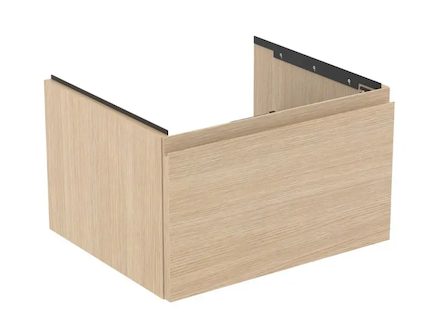 Ideal Standard Finesse - Umyvadlová skříňka, 60x51x37 cm, 1 zásuvka, bílý dub E3391US