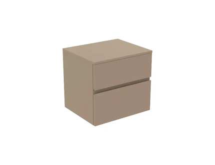 Ideal Standard Finesse - Umyvadlová skříňka, 60x51x56 cm, 2 zásuvky, Matt Greige E3433UP