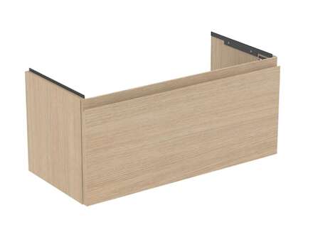Ideal Standard Finesse - Umyvadlová skříňka, 80x38x37 cm, 1 zásuvka, bílý dub E3377US