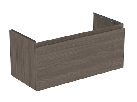 Ideal Standard Finesse - Umyvadlová skříňka, 80x38x37 cm, 1 zásuvka, Dark Elm E3377UR