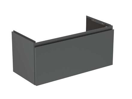 Ideal Standard Finesse - Umyvadlová skříňka, 80x38x37 cm, 1 zásuvka, matný antracit E3377Y2