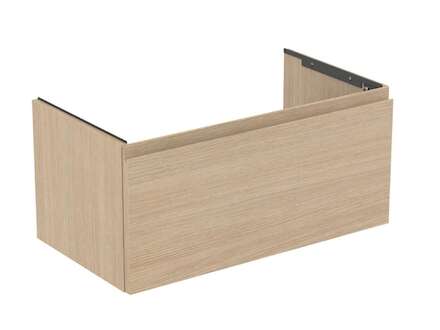Ideal Standard Finesse - Umyvadlová skříňka, 80x44x38 cm, 1 zásuvka, bílý dub E3383US