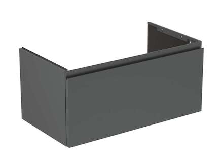 Ideal Standard Finesse - Umyvadlová skříňka, 80x44x38 cm, 1 zásuvka, matný antracit E3383Y2