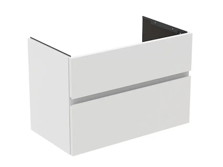 Ideal Standard Finesse - Umyvadlová skříňka, 80x44x55 cm, 2 zásuvky, matná bílá E3387Y1