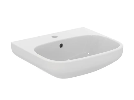 Ideal Standard i.Life A - Umyvadlo 50x44 cm, s přepadem, otvor pro baterii, bílá T470701