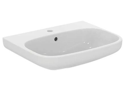 Ideal Standard i.Life A - Umyvadlo 60x48 cm, s přepadem, otvor pro baterii, bílá T470501