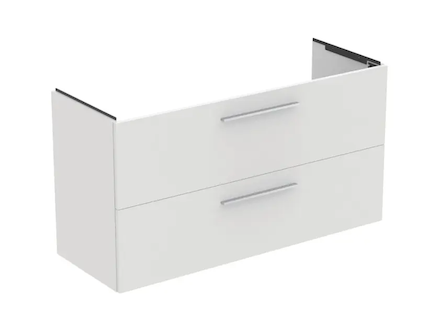 Ideal Standard i.Life A - Umyvadlová skříňka, 120x44x63 cm, 2 zásuvky, matná bílá T5258DU