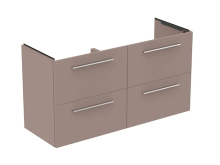 Ideal Standard i.Life A - Umyvadlová skříňka, 120x63x44 cm, 4 zásuvky, matná béžová T5513NH