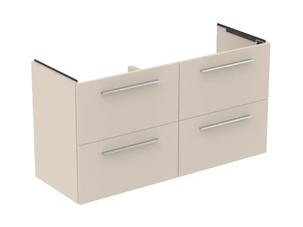 Ideal Standard i.Life A - Umyvadlová skříňka, 120x63x44 cm, 4 zásuvky, matná písková T5513NF