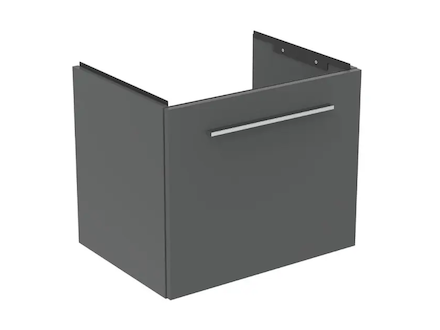 Ideal Standard i.Life A - Umyvadlová skříňka, 53x40x44 cm, 1 zásuvka, šedý matný křemen T6849NG