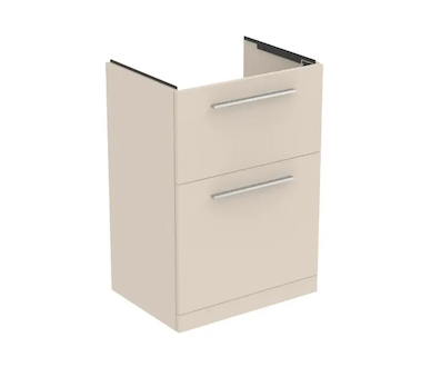 Ideal Standard i.Life A - Umyvadlová skříňka, 60x44x85 cm, 2 zásuvky, matná písková T5273NF