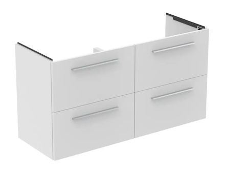 Ideal Standard i.Life A - Umyvadlová skříňka, 63x120x44 cm, 4 zásuvky, matná bílá T5513DU