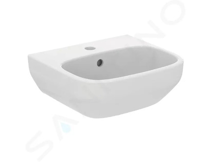 Ideal Standard i.Life A - Umývátko 40x36 cm, s přepadem, otvor pro baterii, bílá T470801