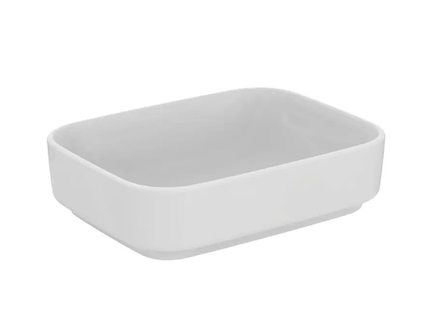 Ideal Standard i.Life B - Umyvadlo na desku 50x38 cm, bez přepadu, bez otvoru pro baterii, bílá T572901