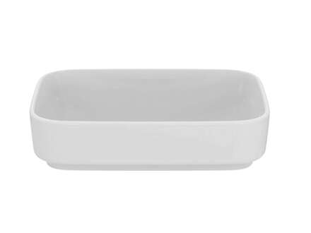 Ideal Standard i.Life B - Umyvadlo na desku 55x40 cm, bez přepadu, bez otvoru pro baterii, bílá T572801