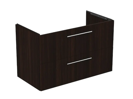 Ideal Standard i.Life B - Umyvadlová skříňka, 100x63x51 cm, 2 zásuvky, levá, kávový dub T5584NW