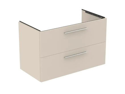 Ideal Standard i.Life B - Umyvadlová skříňka 100x63x51 cm, 2 zásuvky, matná písková T5276NF