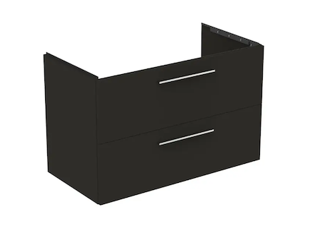 Ideal Standard i.Life B - Umyvadlová skříňka 100x63x51 cm, 2 zásuvky, matná uhlově šedá T5276NV