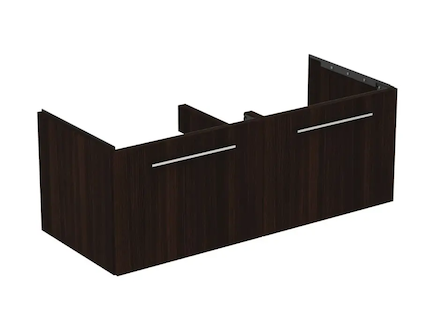 Ideal Standard i.Life B - Umyvadlová skříňka 120x44x51 cm, 2 zásuvky, kávový dub T5277NW