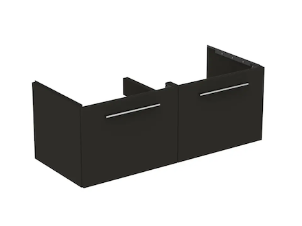 Ideal Standard i.Life B - Umyvadlová skříňka 120x44x51 cm, 2 zásuvky, matná uhlově šedá T5277NV