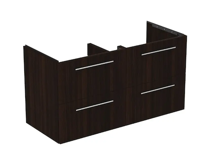 Ideal Standard i.Life B - Umyvadlová skříňka 120x63x51 cm, 4 zásuvky, kávový dub T5278NW