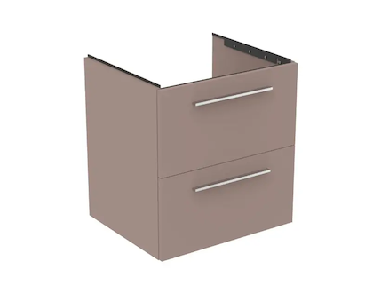 Ideal Standard i.Life B - Umyvadlová skříňka 60x63x51 cm, 2 zásuvky, matná béžová T5270NH