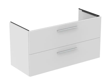 Ideal Standard i.Life B - Umyvadlová skříňka, 63x120x51 cm, 2 zásuvky, levá, matná bílá T5586DU