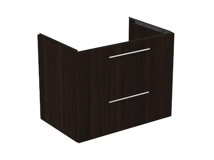 Ideal Standard i.Life B - Umyvadlová skříňka 80x63x51 cm, 2 zásuvky, kávový dub T5272NW