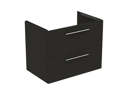 Ideal Standard i.Life B - Umyvadlová skříňka 80x63x51 cm, 2 zásuvky, matná uhlově šedá T5272NV