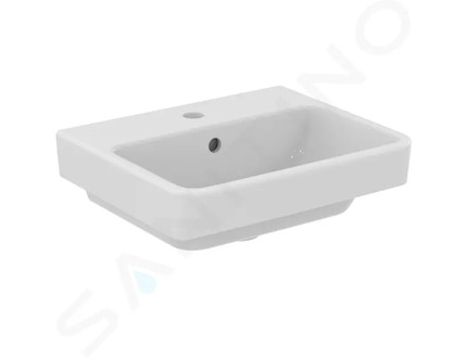 Ideal Standard i.Life B - Umývátko, 45x38 cm, s přepadem, s otvorem na baterii, bílá T571901