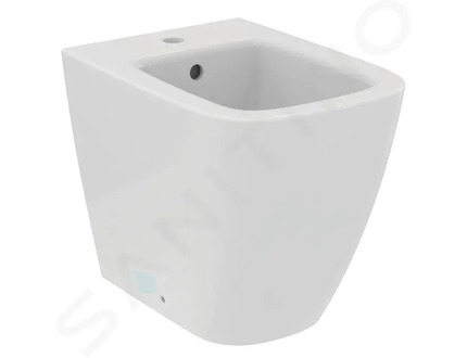 Ideal Standard i.Life S - Stojící bidet, 355x480 mm, s přepadem, otvor pro baterii, bílá T459501
