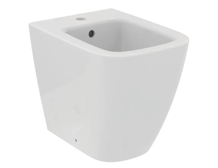 Ideal Standard i.Life S - Stojící bidet, 355x480 mm, s přepadem, otvor pro baterii, bílá T459501