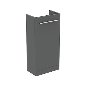 Ideal Standard i.Life S - Umyvadlová skříňka, 35x73x20 cm, 1 dvířka, šedý matný křemen T5303NG
