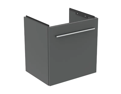 Ideal Standard i.Life S - Umyvadlová skříňka, 43x44x34 cm, 1 zásuvka, šedý matný křemen T6848NG