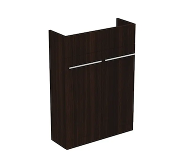 Ideal Standard i.Life S - Umyvadlová skříňka, 60x21x83 cm, 2 dvířka, kávový dub T5298NW