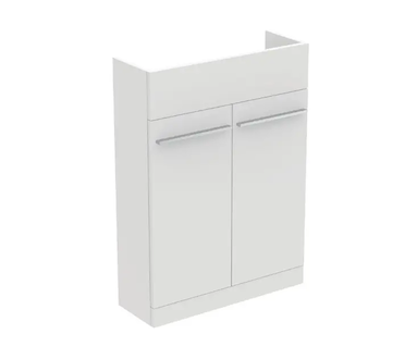 Ideal Standard i.Life S - Umyvadlová skříňka, 60x21x83 cm, 2 dvířka, matná bílá T5298DU