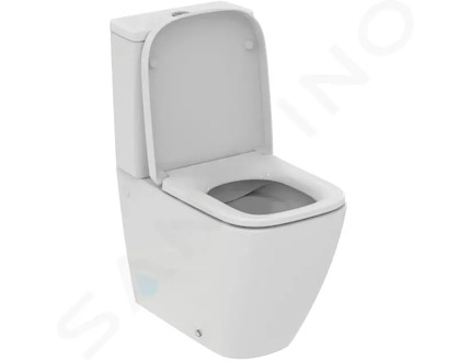 Ideal Standard i.Life S - WC kombi se sedátkem SoftClose, vario odpad, RimLS+, bílá T481601