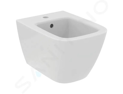 Ideal Standard i.Life S - Závěsný bidet, 355x480 mm, s přepadem, otvor pro baterii, bílá T459301