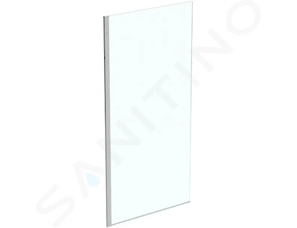 Ideal Standard i.Life - Sprchová stěna Walk-In 100x200 cm, lesklá stříbrná/čiré sklo T5538EO