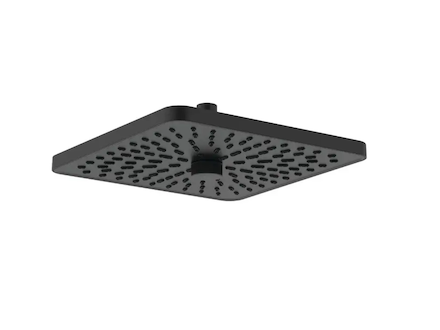 Ideal Standard Idealrain ALU+ - Hlavová sprcha, 26x26 cm, 2 proudy, hedvábná černá BE223XG