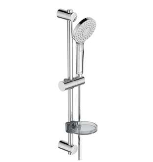 Ideal Standard Idealrain Evo Jet - Set sprchové hlavice, 3 proudy, tyče a hadice, chrom B2620AA